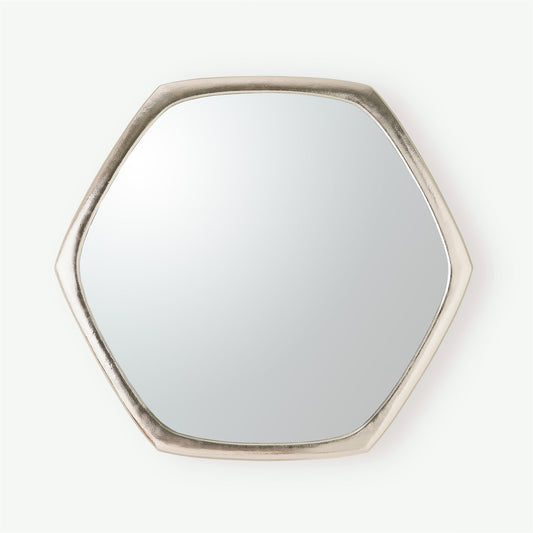 Hexagon Mirror - Nickel