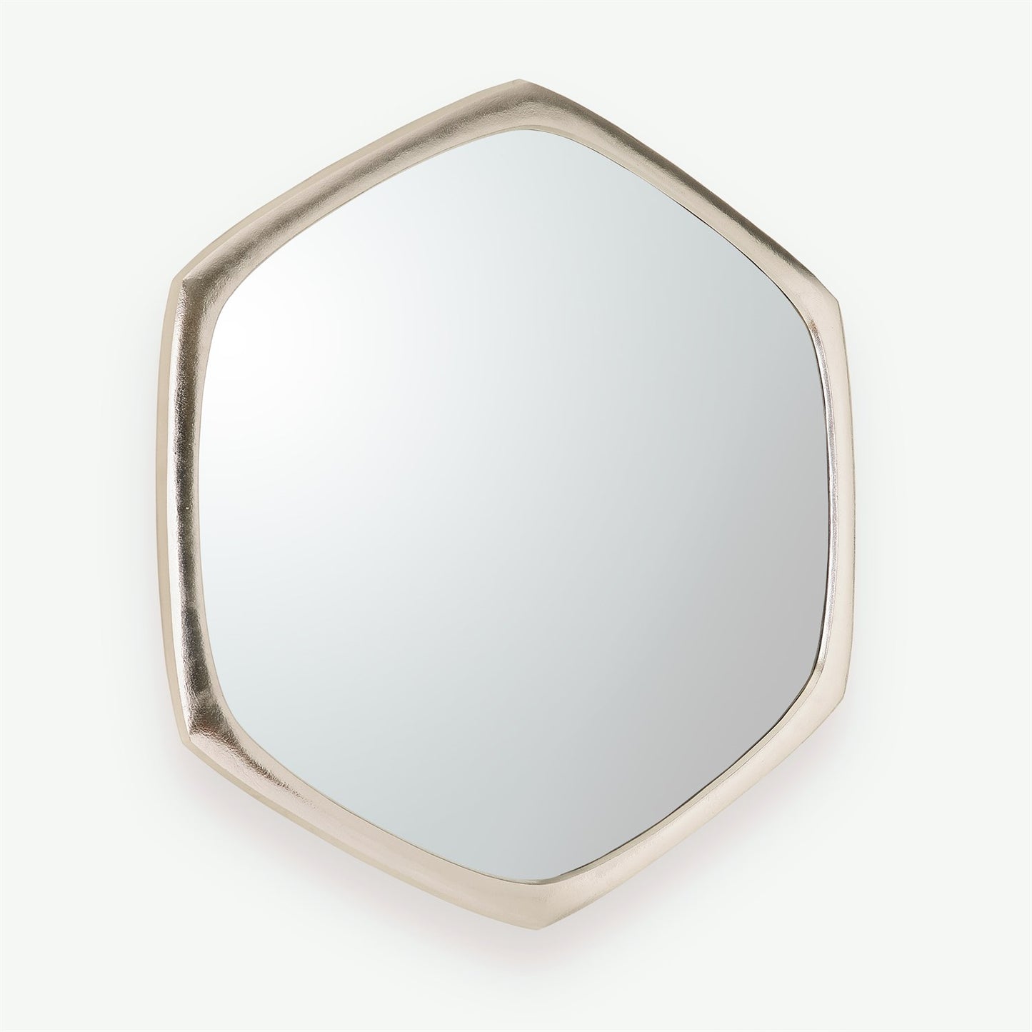 Hexagon Mirror - Nickel