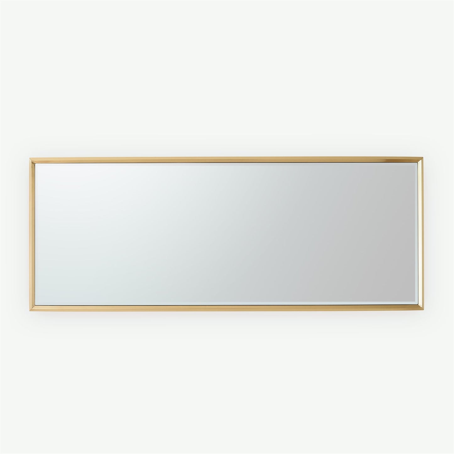 Reeves Floor Mirror - Brass