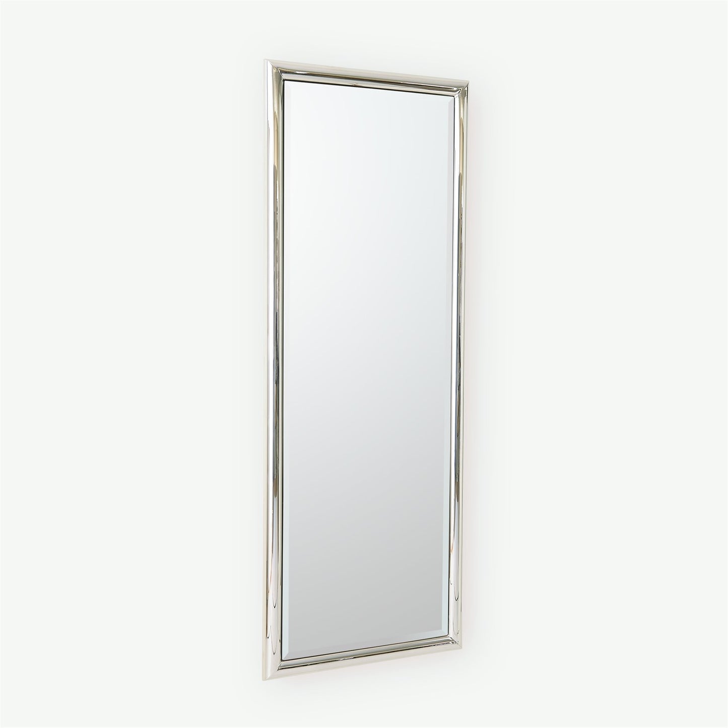 Bennett Floor Mirror - Nickel