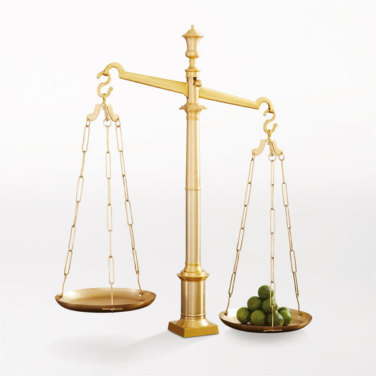 Library Scales - Brass