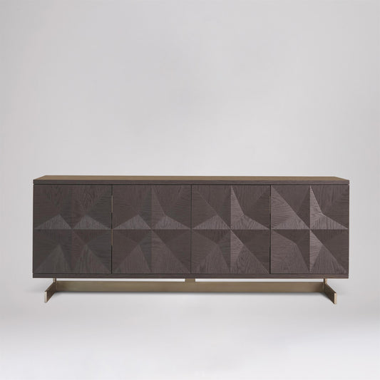 Cantilevered Star 72" Media Cabinet