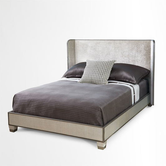 Ann Gish Argento Bed- Florentine Silverwork - Queen/ King