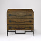 Brushed Mango 36" Chest - 3 Drawer