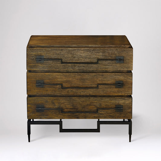 Brushed Mango 36" Chest - 3 Drawer