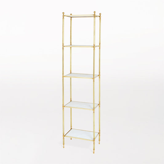 Acorn Etagere - Brass