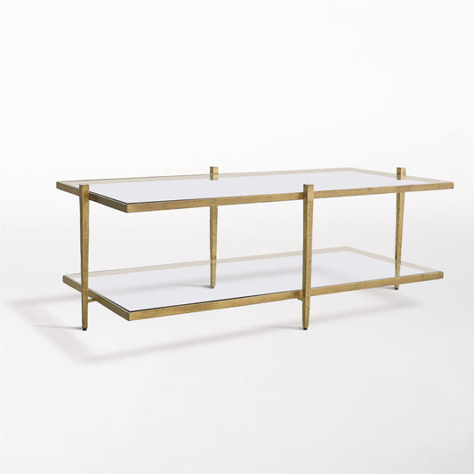 Laforge Cocktail Table - Antique Gold