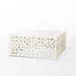 Marble Fret 41" Coffee Table - Square