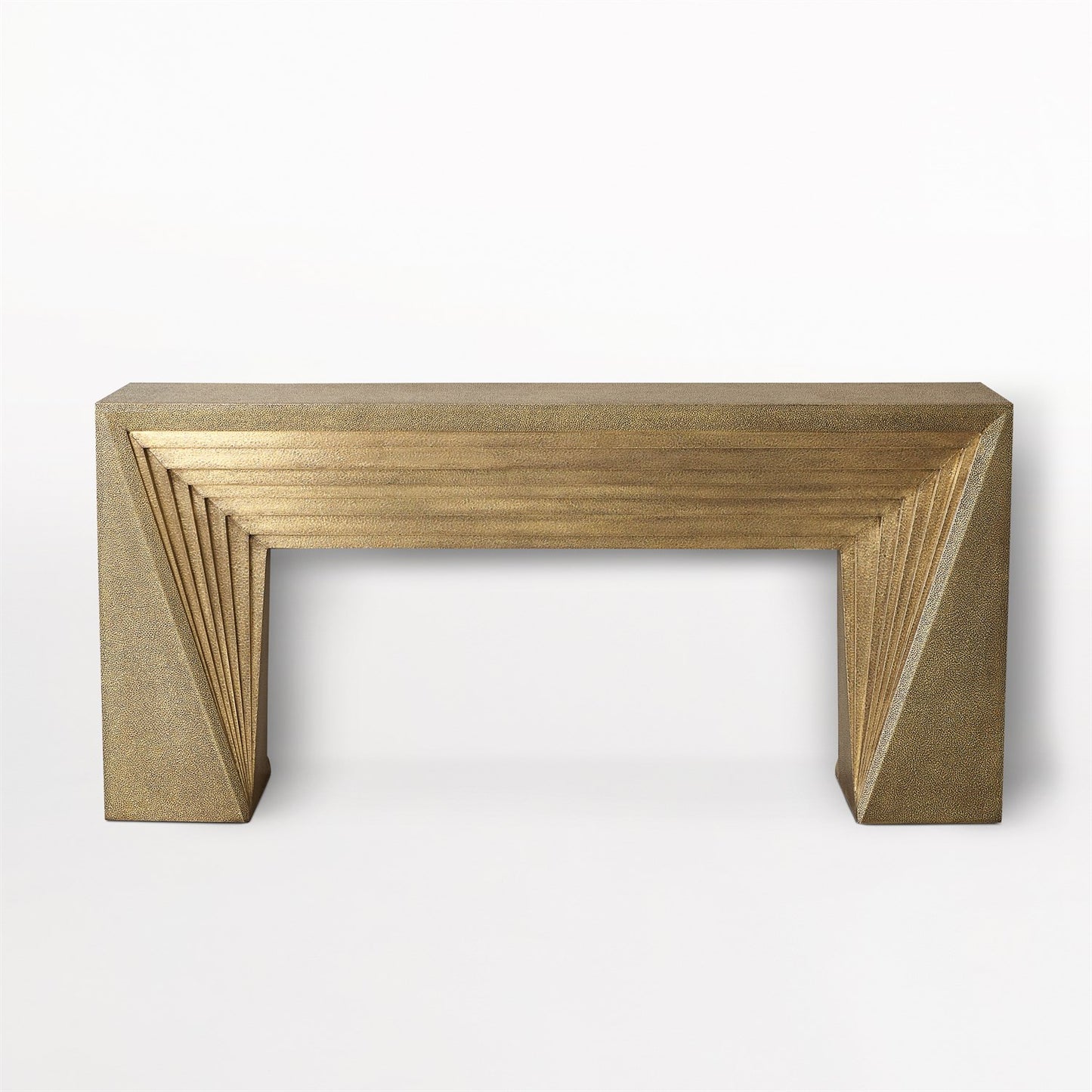 Deco Console - Brass