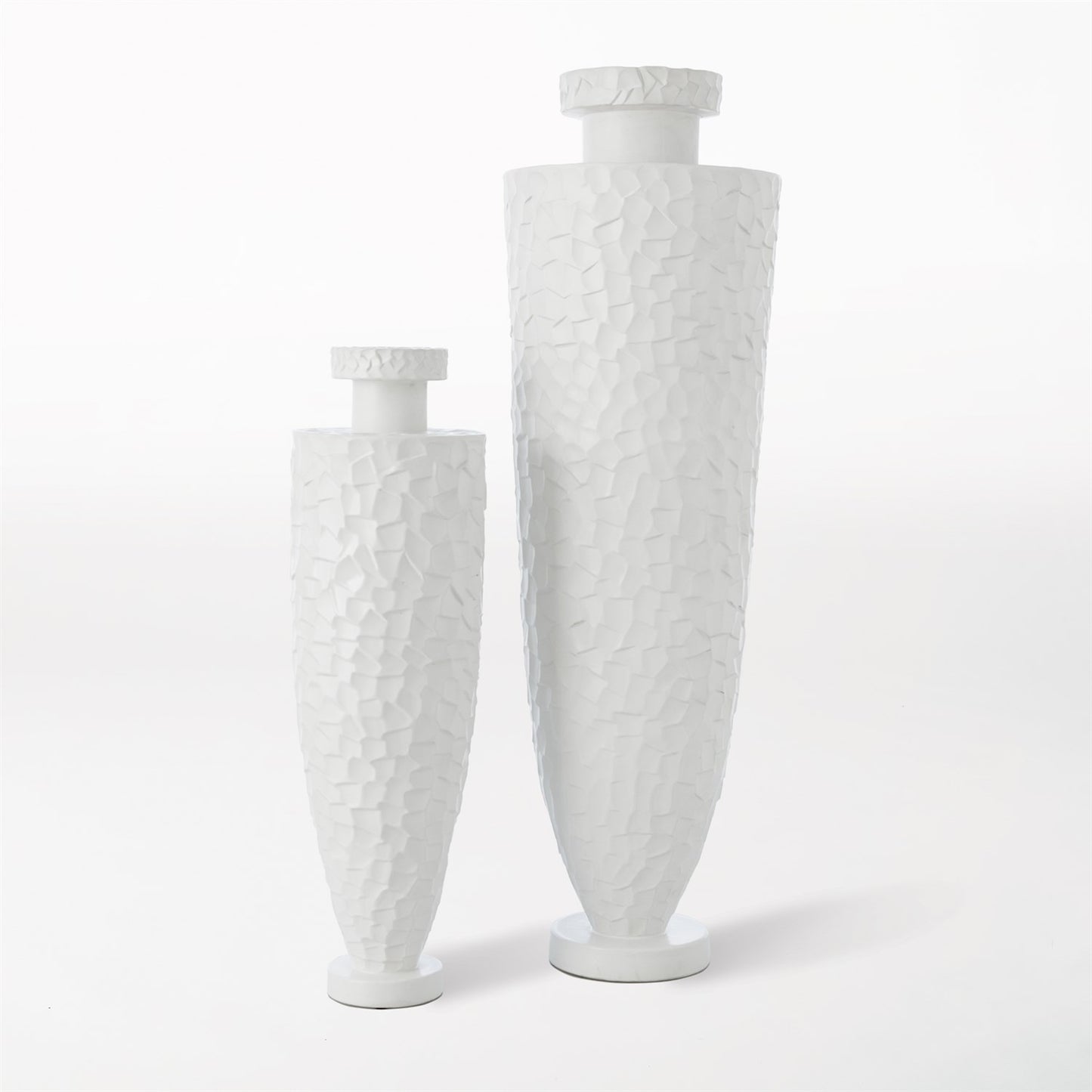 Monumental Chiseled Vase