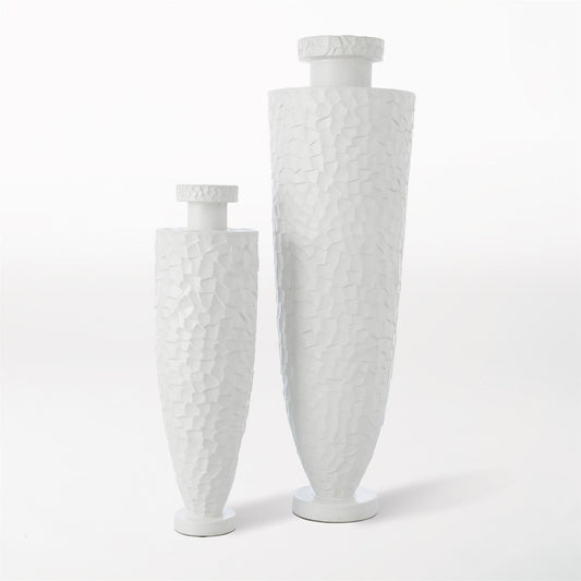 Monumental Chiseled Vase