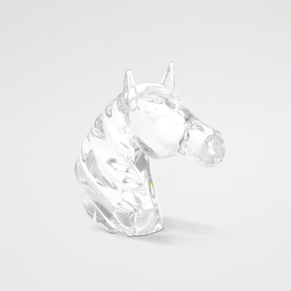 Thoroughbred Horse Head Sculpture