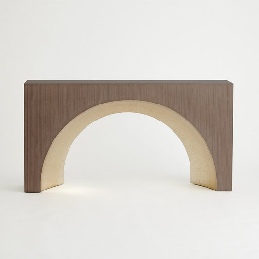 Arches Console - Nutmeg / Champagne