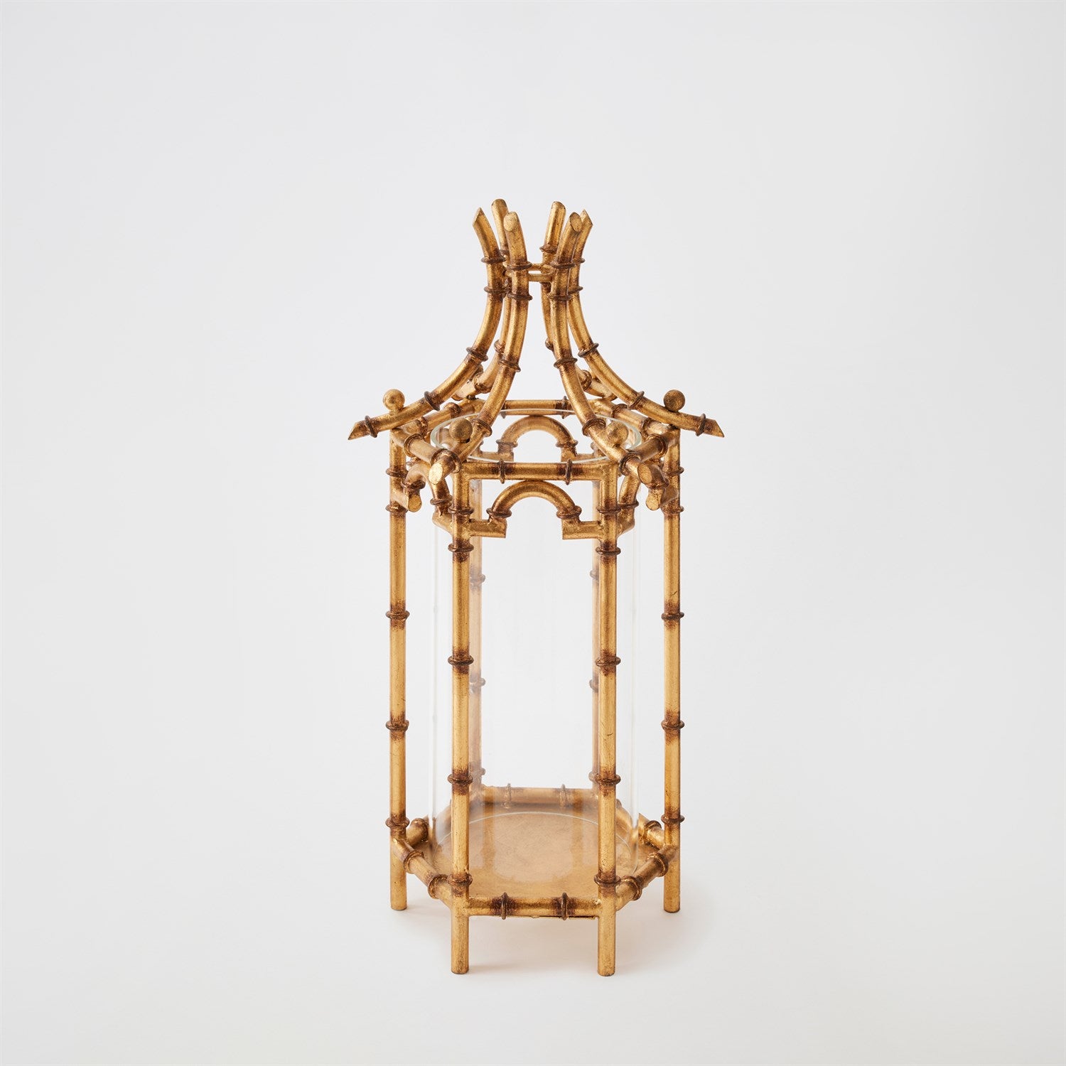 Bamboo Hurricane - Gold Leaf - Sm - Grats Decor Interior Design & Build Inc.