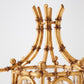 Bamboo Hurricane - Gold Leaf - Lg - Grats Decor Interior Design & Build Inc.