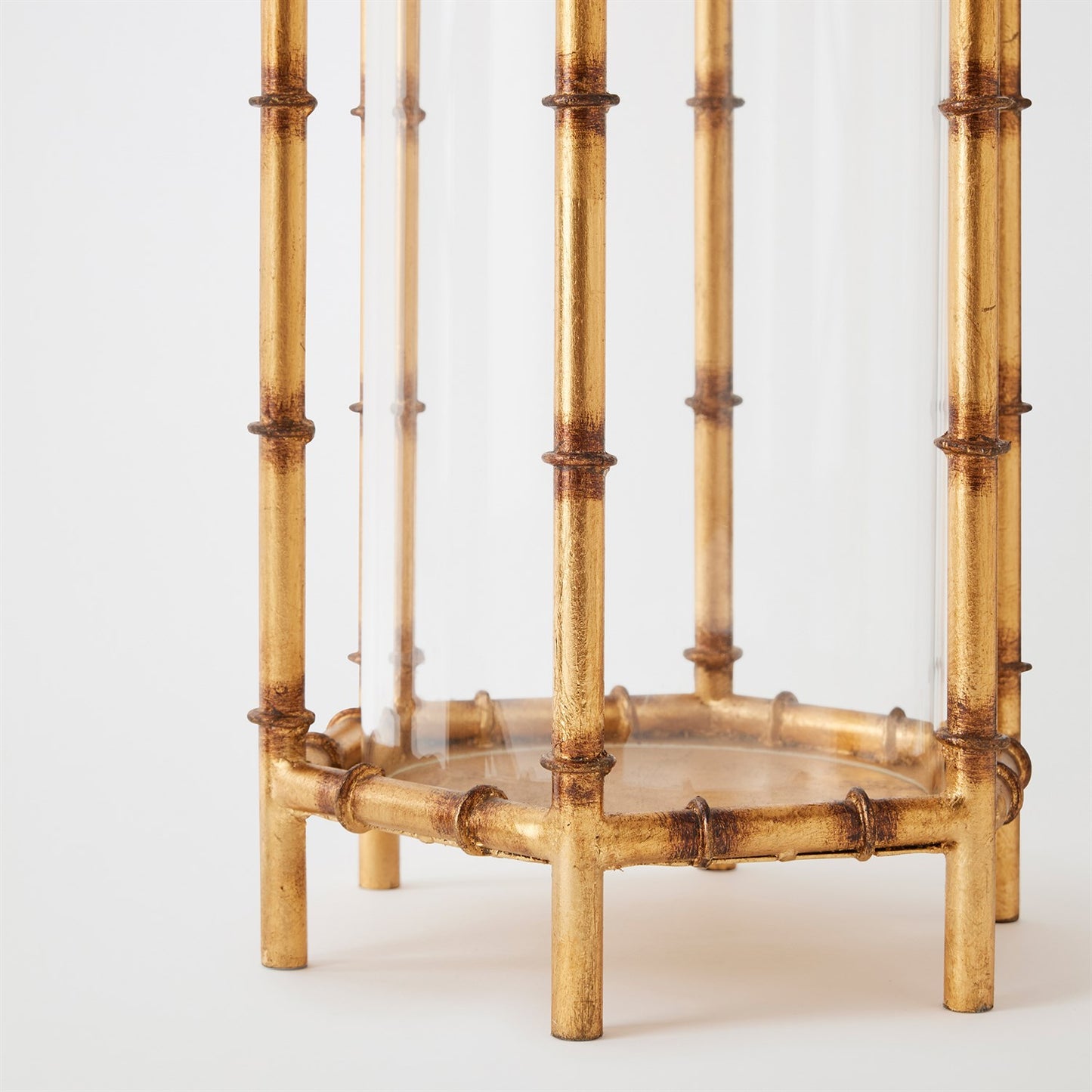 Bamboo Hurricane - Gold Leaf - Sm - Grats Decor Interior Design & Build Inc.
