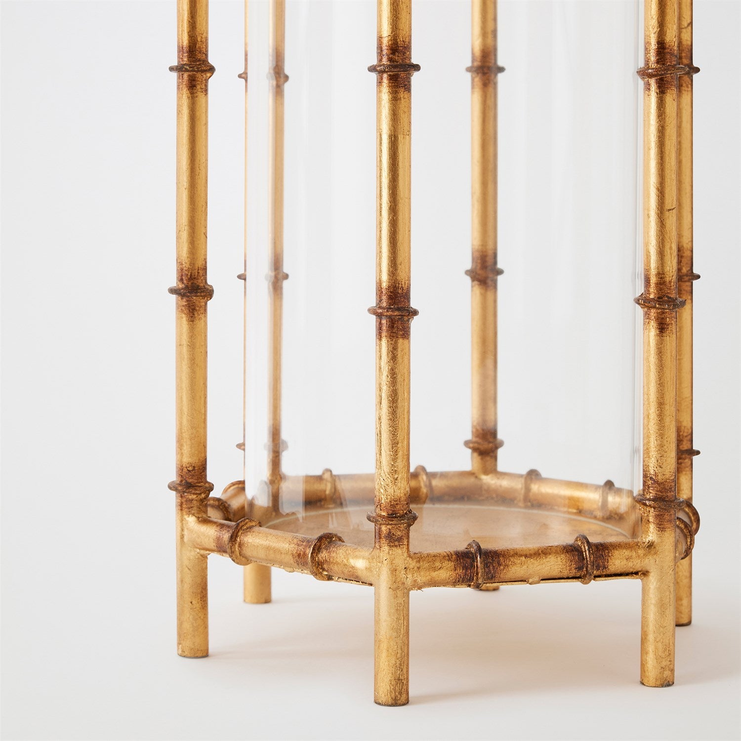 Bamboo Hurricane - Gold Leaf - Sm - Grats Decor Interior Design & Build Inc.