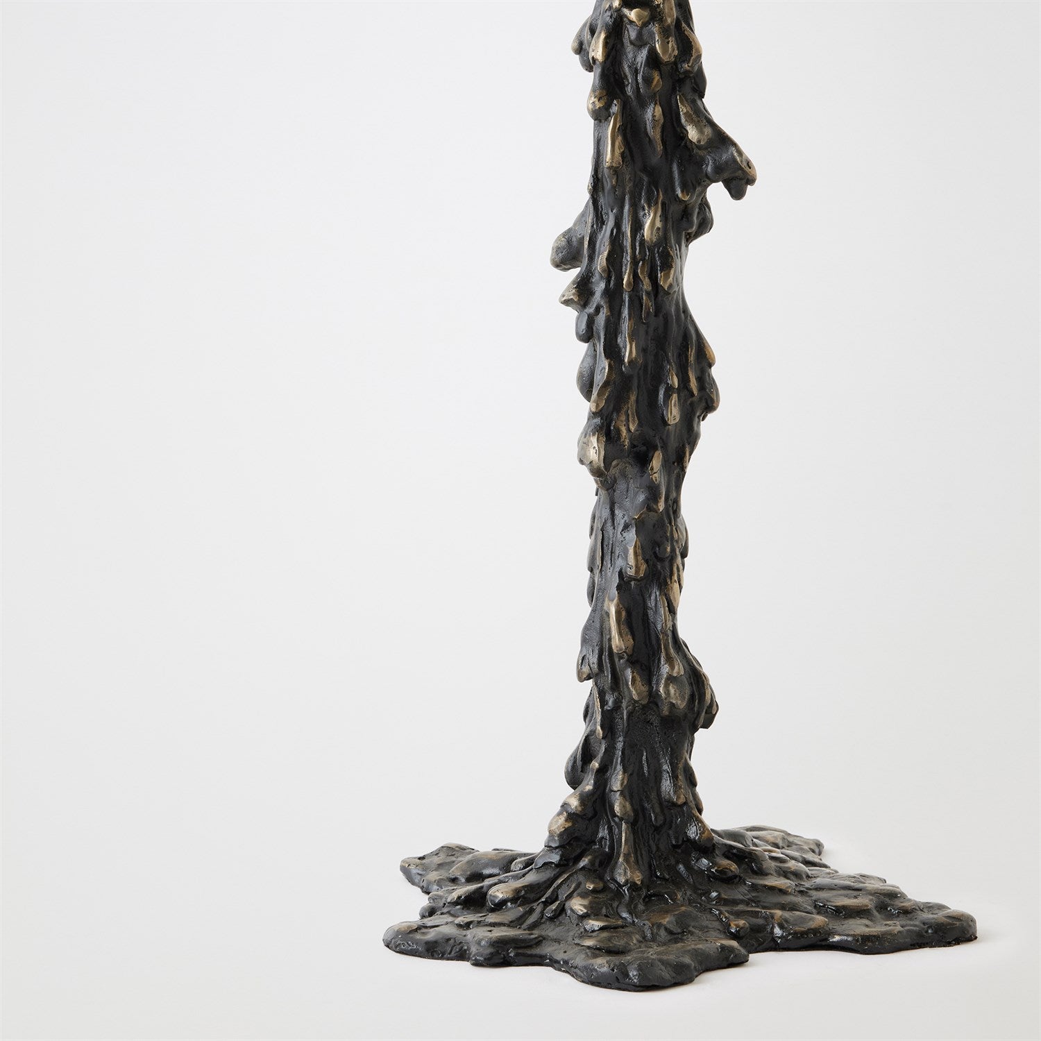 Melting Side Table - Black - Grats Decor Interior Design & Build Inc.