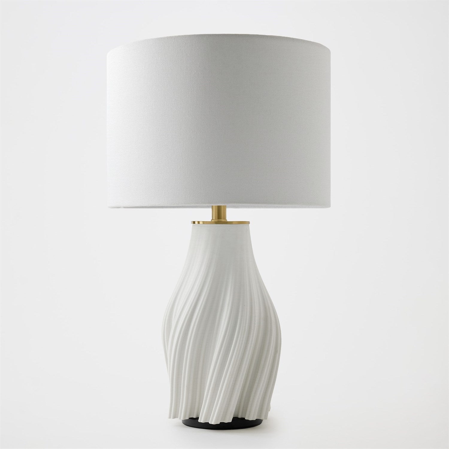 Vertical Wave Lamp - Matte White - Grats Decor Interior Design & Build Inc.