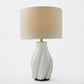 Vertical Wave Lamp - Matte White - Grats Decor Interior Design & Build Inc.