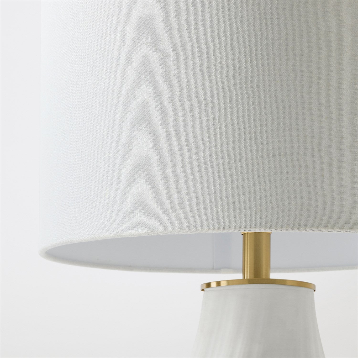 Vertical Wave Lamp - Matte White - Grats Decor Interior Design & Build Inc.