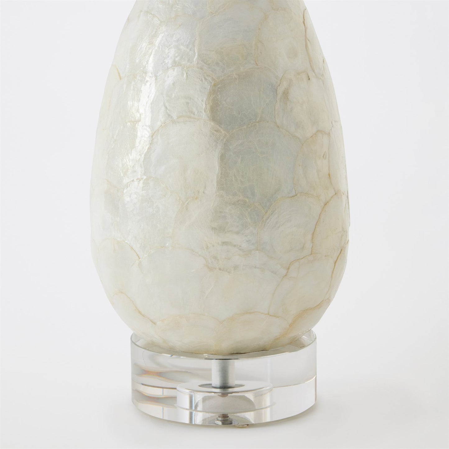 Abalone Shell Scaled Lamp - Gray - Grats Decor Interior Design & Build Inc.