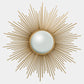 Sunburst 40"Dia Mirror - Gold