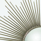 Sunburst 40"Dia Mirror - Nickel