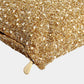 Martha Golden Beaded 20" Pillow