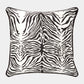 Zebra Pillow-White and Black