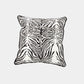 Zebra Pillow-White and Black