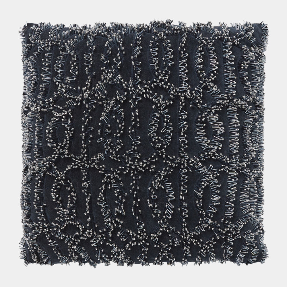 Ariten Circles Beaded Pillow