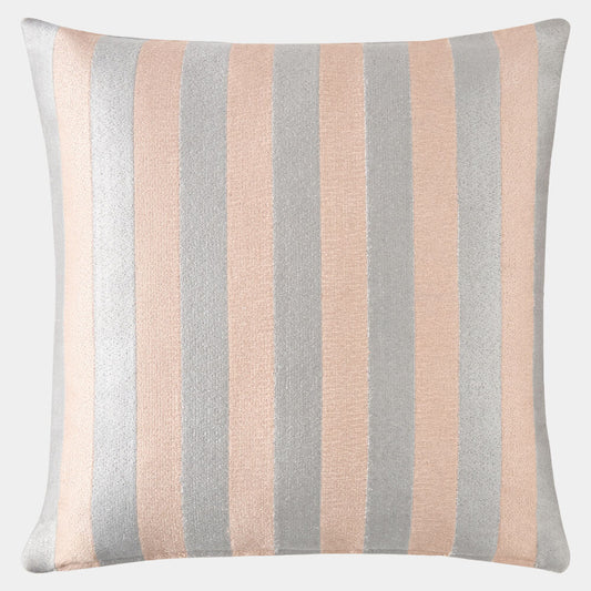 Palermo Stripe Pillow-Pink/Gray - Grats Decor Interior Design & Build Inc.