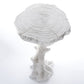 Faux Bois Table - White - Grats Decor Interior Design & Build Inc.
