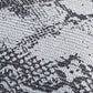 Shimmer Snake Skin Pillow-Silver - Grats Decor Interior Design & Build Inc.
