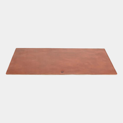 Barbara Barry Ruffin Signature Tobacco Covered Ultimate Desk Collection - Grats Decor Interior Design & Build Inc.