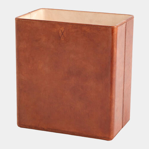 Barbara Barry Ruffin Signature Tobacco Covered Ultimate Desk Collection - Grats Decor Interior Design & Build Inc.