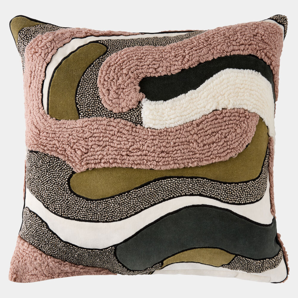 Jennifer Farrell Pirouette Pillow - Grats Decor Interior Design & Build Inc.