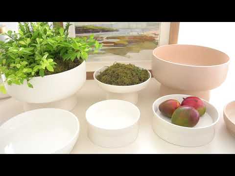 Barbara Barry Encircle Tazza Collection - Chalk - 3 sizes – Grats