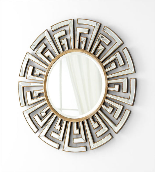 Cleopatra 47"Dia Mirror - Grats Decor Interior Design & Build Inc.