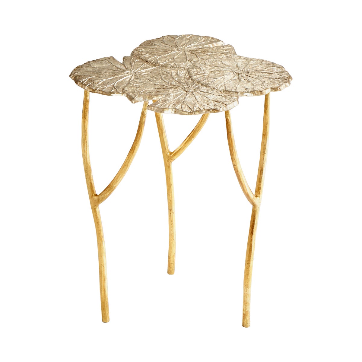 Ulla Table - Silver And Gold
