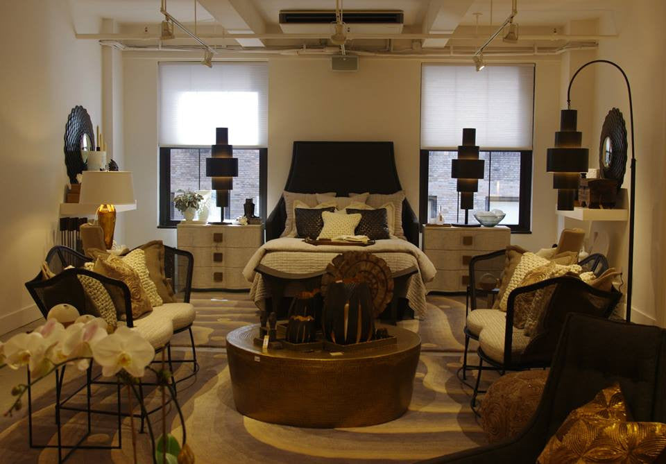 Babylon Floor Lamp - Bronze - Grats Decor Interior Design & Build Inc.