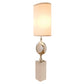 Big Pill Floor Lamp - Nickel - Grats Decor Interior Design & Build Inc.