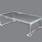 Clear Acrylic 62" Table - Rectangular - Grats Decor Interior Design & Build Inc.