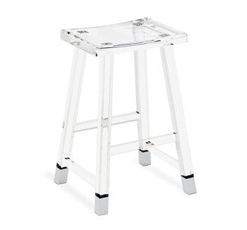 Reva Counter Stool - Nickel - Grats Decor Interior Design & Build Inc.