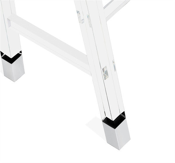 Reva Bar Stool - Nickel - Grats Decor Interior Design & Build Inc.