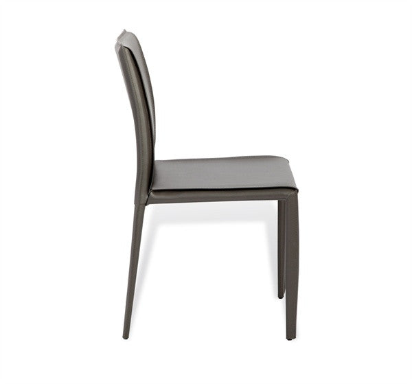 Low Back Dining Chair S/2 - Gray - Grats Decor Interior Design & Build Inc.