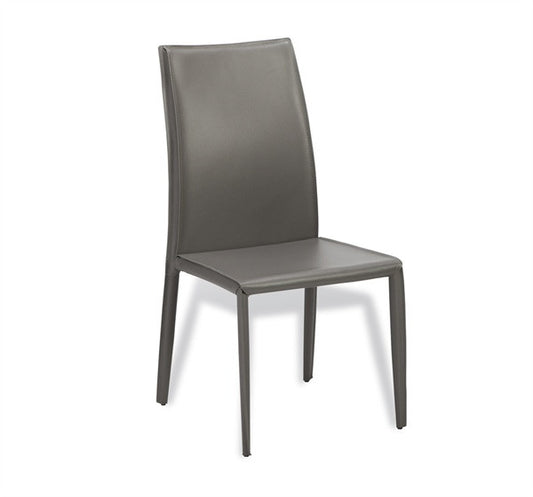 High Back Dining Chair S/2 - Gray - Grats Decor Interior Design & Build Inc.