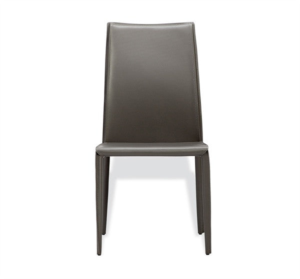 High Back Dining Chair S/2 - Gray - Grats Decor Interior Design & Build Inc.