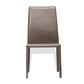 High Back Dining Chair S/2 - Taupe - Grats Decor Interior Design & Build Inc.
